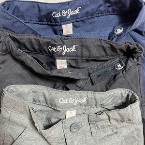 Set of three cat and Jack boys shorts